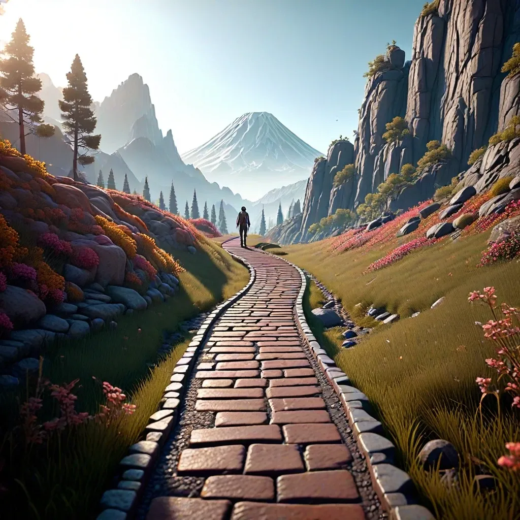 Triumphant Winding Journey